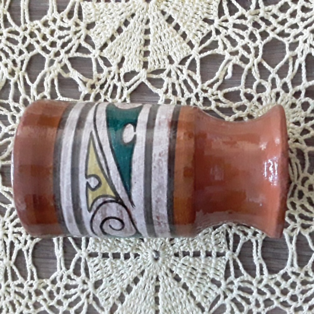 Panama handmade  pottery  vase